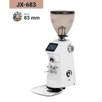 Młynek JX-683 White (żarna 83mm) Coffee Format